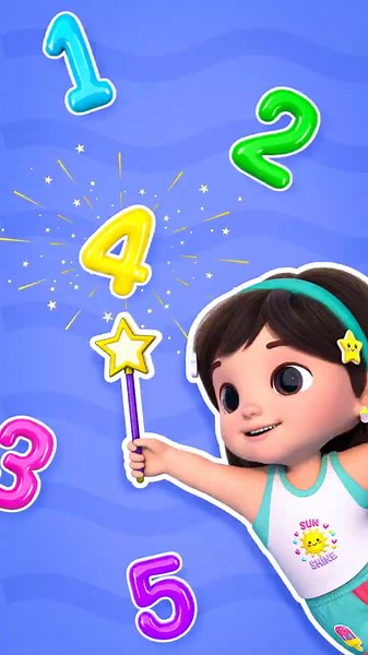 Magic Numbers 1 to 5 | Learn Counting with Nini