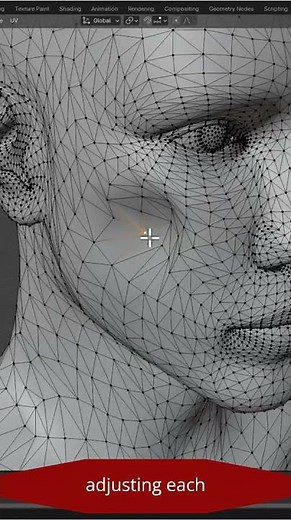 "Blender tip #6 : Best way to create organic shape by modeling #digitalart #illustration #art