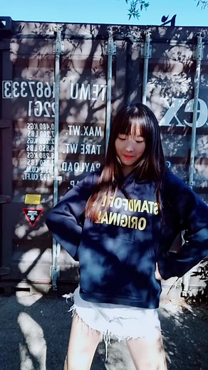Outdoor Dance Performance in Front of Shipping Container