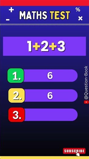 Maths Genius TEST: Can you Solve all Fast🤔🧠 #mathsquiz