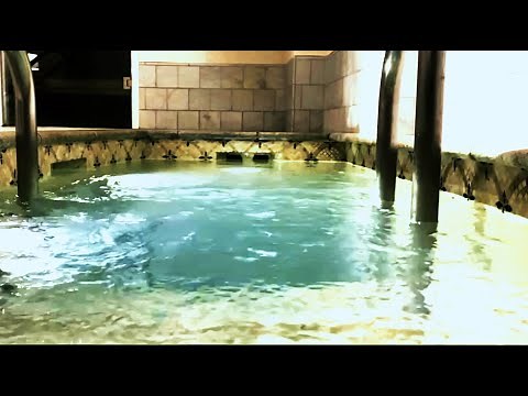 Cold Plunge Pool Ambiance, Gentle White Noise, Slow Water Sounds, 3 Hours, 4k 60fps