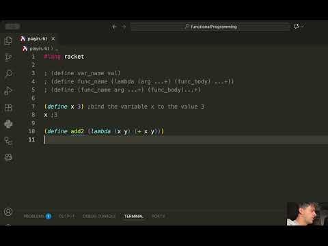 Getting Started with Racket: Variables and Functions