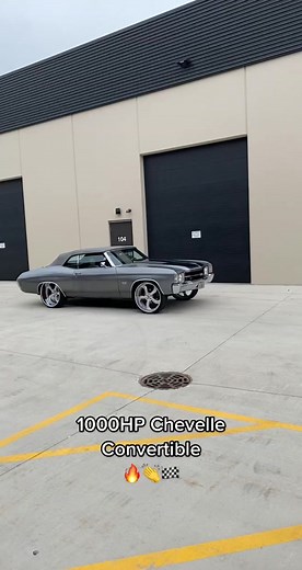 Professional Stunt: 1000hp Chevelle Convertible Burnout