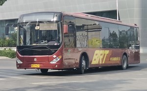 解锁超稀有风采造型！纯钢板地板的全低地板手挡豪车！枣庄交运公交B2线中通牌LCK6125HGC型天然气公交运行实录