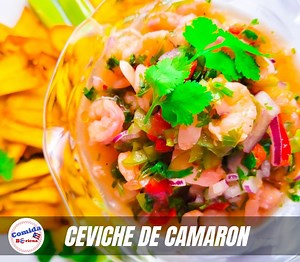 ✔️ Receta → 《CEVICHE DE CAMARON》 Puertorriqueño※【2026】↑↑ 🔥