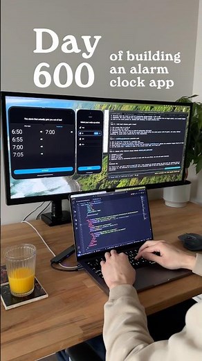 Day 600 of building an alarm clock app #doodlewake #softwareengineer #claude #code