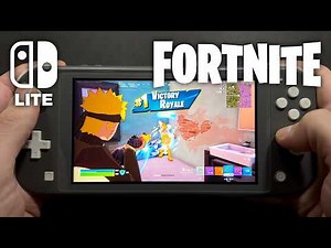 Fortnite on Nintendo Switch Lite #800