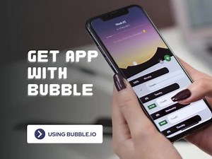 A bubble app using bubble.io, bubble app design, bubble website