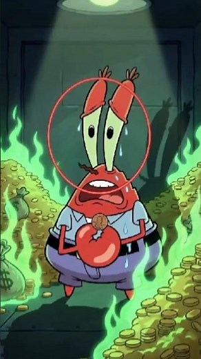 The Terrifying Ransom of Mr. Krabs 💀 #shorts #mrkrabs