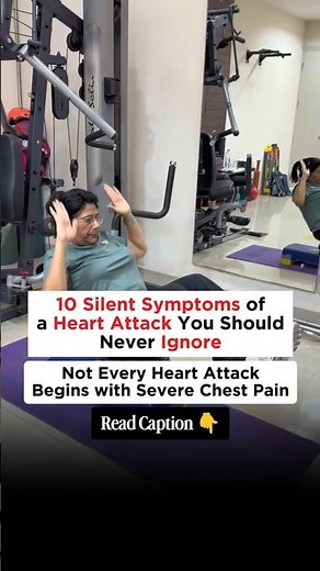 10 Silent Symptoms of a Heart Attack You Should Never Ignore #bloodtest #mamta_pathology