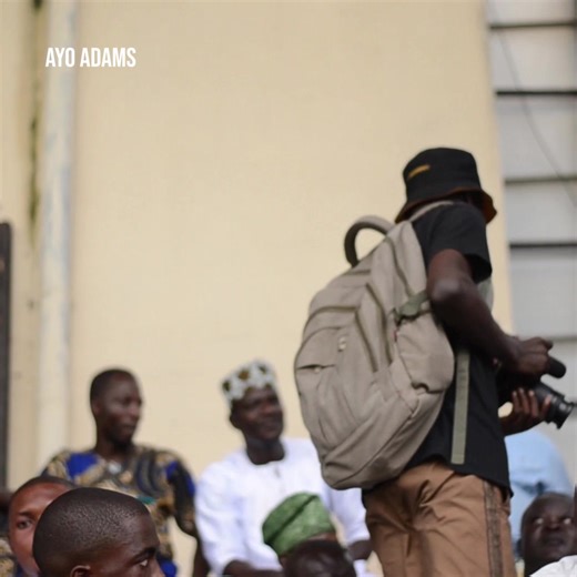 Behind the scenes in the fans’ stand for 04. Watch new episode in my previous post. | Ayo Adams