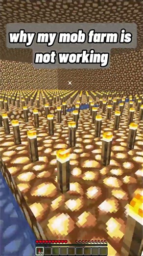 Can Someone Explain To Me Why This Mob Farm Is Not Working?🤨 #shorts #minecraft