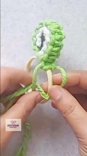 Macrame Frog | Macrame Animal Keychain Tutorial | #shorts #ytshorts #macrame #frog #keychain #viral