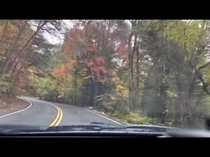 Scenic drive to pinnacle overlook in Cumberland Gap