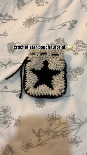 Crochet Star Pouch Tutorial ⭐️