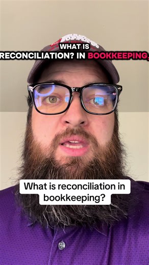 What is reconciliation in bookkeeping.” Definition: Reconciliation compares two datasets to find unmatched or missing transactions. Boundary: It’s not based on guesses — every difference must be explained. Context: Most discrepancies come from timing delays, duplicates, or uncategorized entries. #bookkeeping #smallbusiness #financialliteracy #businessfinance #reconciliation