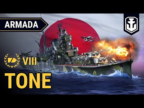 Armada: Tone - guide to using the Japanese Tier VIII cruise | World of Warships