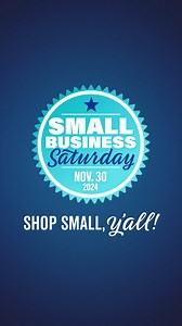 14 reactions | It’s Small Business Saturday. And it’s a BIG deal....
