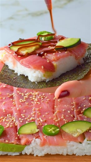 Dive into this epic shareable sushi board! 🍣✨ | So Yummy