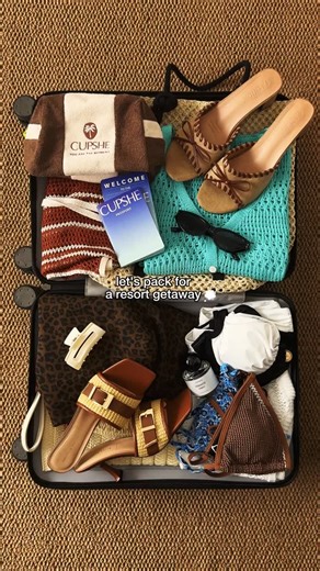 CUPSHE | Swimwear & Resortwear on Instagram: "Just pack the essentials 🌴⁠ ⁠ #cupshe"
