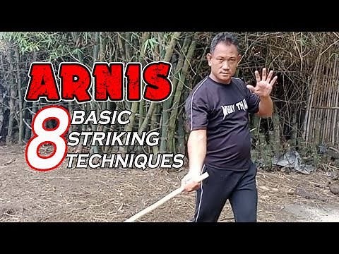 ARNIS 8 BASIC STRIKING TECHNIQUES I Basic Skills for Beginners