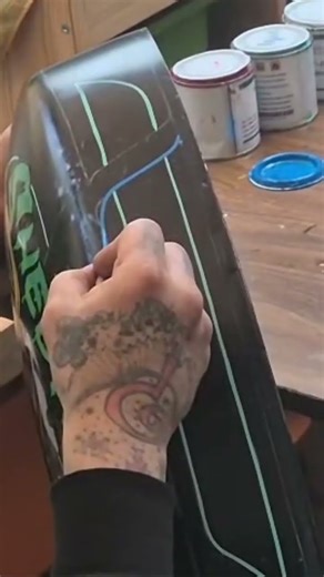 Custom Pinstriping at Its Finest! 🎨🔥