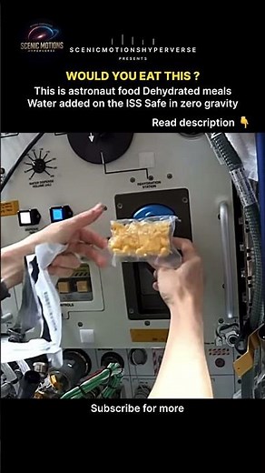 How Astronauts Eat Food in Zero Gravity | ISS