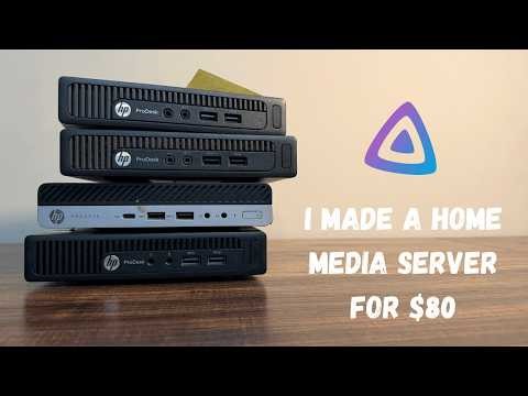 I Turned an old PC into a Home Media Server!