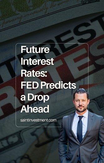 Curious about the future of interest rates? The Federal Reserve's dot plot chart gives us a glimpse into potential changes, with a predicted drop of up to 1% over the next two years.  #interestrates #FederalReserve #FinanceTrends #EconomicGrowth #MarketInsights | Saint Investment | Facebook
