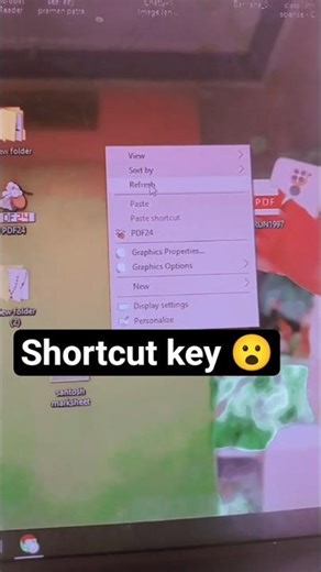 Computer Refresh Shortcut Key in 5 Seconds! 🔄PC Ko Refresh Kaise Kare? Simple Shortcut Trick #shorts