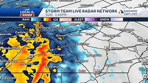 Live Local 8 radar is now picking up on heavy rain and also some lightning from these thunderstorms. Impacts from this line of storms will pack gusty winds that can knock down trees and cause damage to outdoor objects. Secure all items and seek shelter if you are in the path of this storm! | WGAL News 8 Storm Team