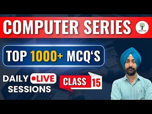 COMPUTER SERIES | TOP 1000+ MCQ's | Class 15 | By Jaskaran Sir | Success Tree Punjab