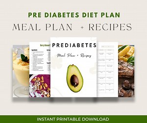 7-day Meal Plan for Prediabetes, 28 Pre Diabetic Recipes for Diabetes Prevention, Blood Sugar Control | Printable Pre Diabetes Diet PDF - Etsy