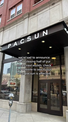 Pacsun Store Closures Announcement