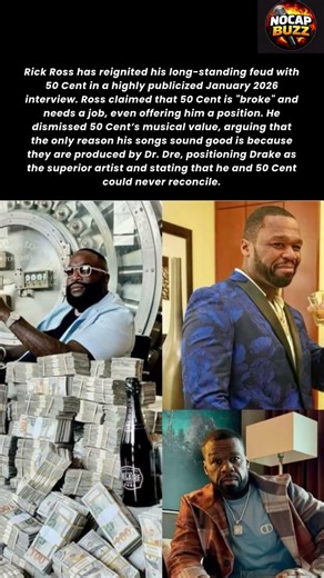 Rick Ross Offers "Broke" 50 Cent A JOB! 😭💸 #RickRoss #50Cent