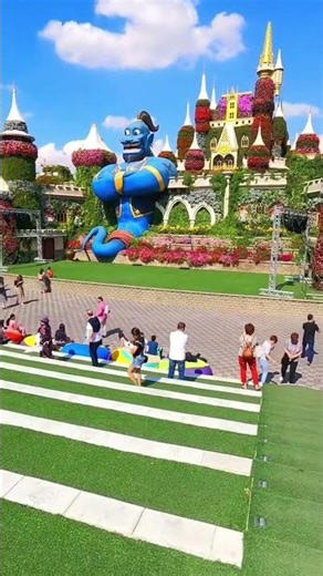 Beautiful Garden with flowers