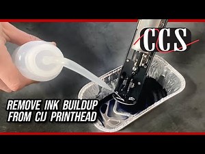 Cleaning CIJ Printhead - Maintenance For Any Continuous Ink Jet Printer