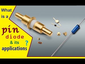 What is a pin diode & its applications ?