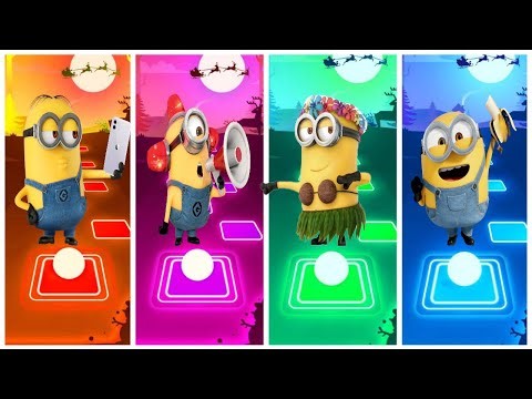 Minions Minions Minions Minions – Tiles Hop Edm Rush Gameplay Rhythm Challenge | Funny Minions