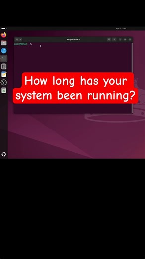 Part 9 | uptime | linux tutorial series #linux #linuxcommands #ubuntu #coding #shorts #trending #cse
