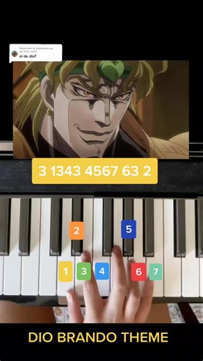 Respuesta a @sal_best_spice DIO BRANDO THEME