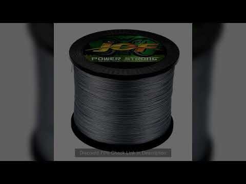 JOF 12 Strands Fishing Line 500M/100M/300/1000M Braided PE Strong Wire Multifilament Durable Sea Sal