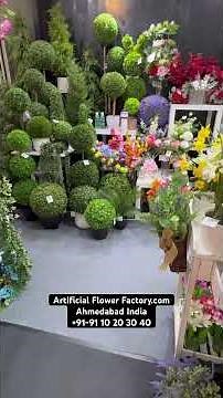 Customized design manufacturer of artificial plant in factory #artificialplant #artificialflowers￼