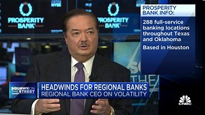 Watch CNBC's full interview with Prosperity Bancshares CEO David Zalman