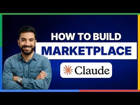 How to build marketplace using Claude Code [FULL GUIDE]