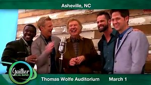 26 reactions | Spend an uplifting evening of music, fun and laughter with the Gaither Vocal Band! Featuring Bill Gaither, Adam Crabb, Wes Hampton, Reggie Smith and Todd Suttles along with funny-man Kevin Williams and special guests Charlotte Ritchie and Gene McDonald. | Gaither Music | Facebook