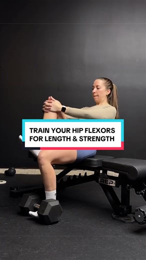 Everyone says their hip flexors are “tight.” And then everyone avoids loading them like they’re fragile af. But your hip flexors aren’t just one muscle, but a whole hippy team: 🥩 Iliopsoas the main squeeze of hip flexion 🥩 Rectus femoris juggling hip and knee flexion demands 🥩 Sartorius helping with flexion and rotation Most people only train these muscles when the hip is already bent and comfortable. Sitting-range. Short-range. No rotation. Very “safe.” But also very incomplete. Real life as