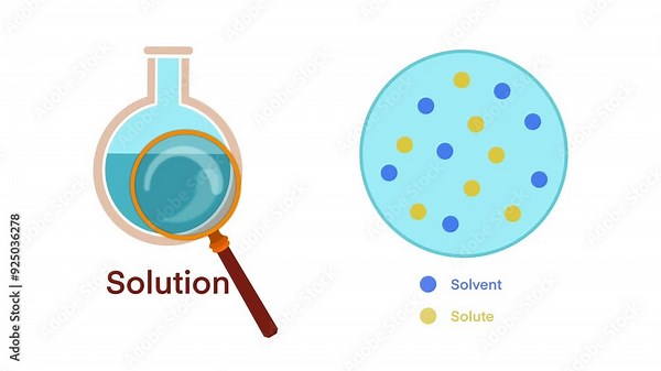 Solution is made up of particles, solutes, and a solvent, Solvent is usually liquid, chemistry, Dissolving Solids, Solubility Chemistry, Solutions, suspension, precipitate, Precipitation, Chemistry