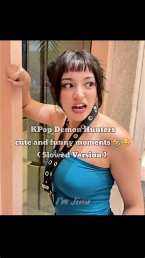 KPop Demon Hunters cute and funny moments 😂 pt94 #kpdh #kpop #kpopdemonhunters #cosplay #jinu #rumi