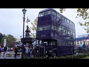 The Knight Bus at The Wizarding World of Harry Potter Universal Studios Orlando Florida